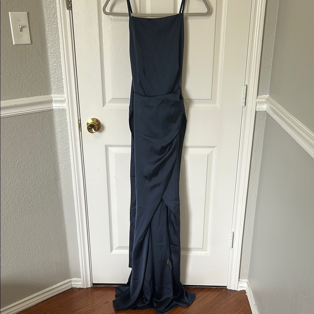 ASOS Navy Blue PARTY Maxi Dress